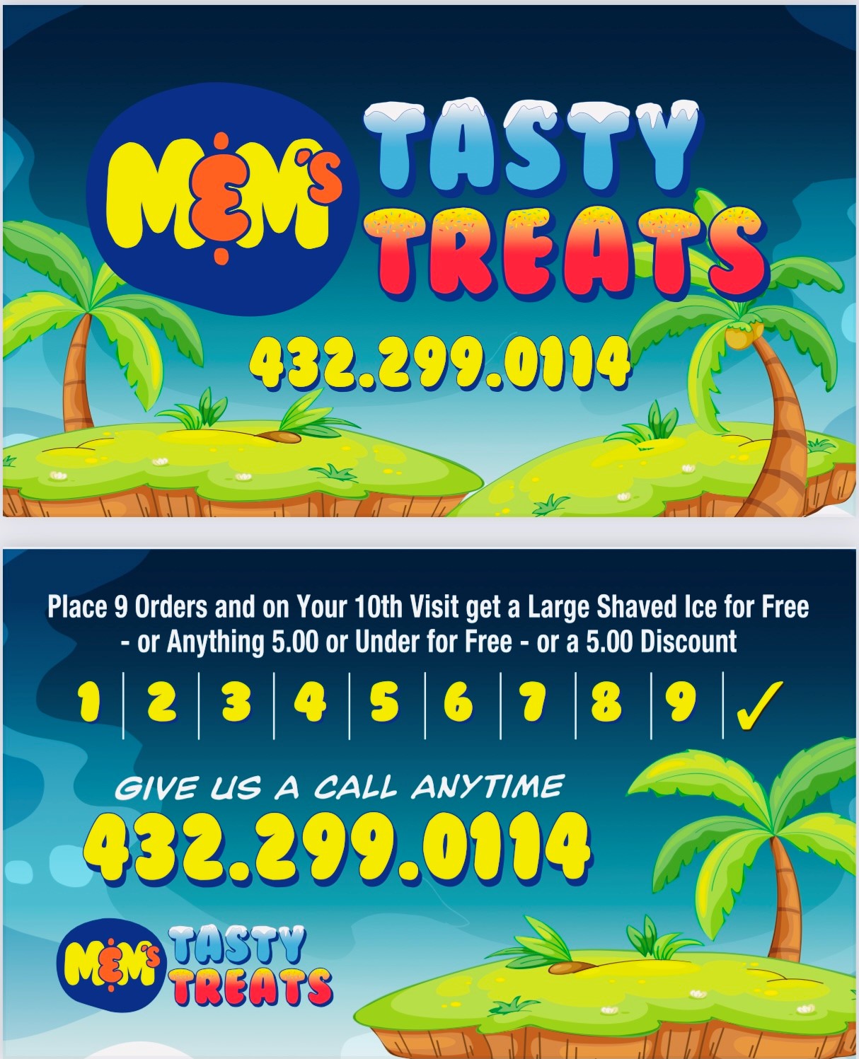 M & M’s Tasty Treats Shaved Ice and Snacks Food Truck Midland TX in Midland, TX (2)