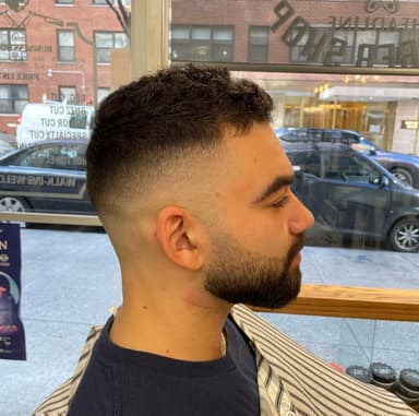 HEADLINE Barber shop in New York, NY