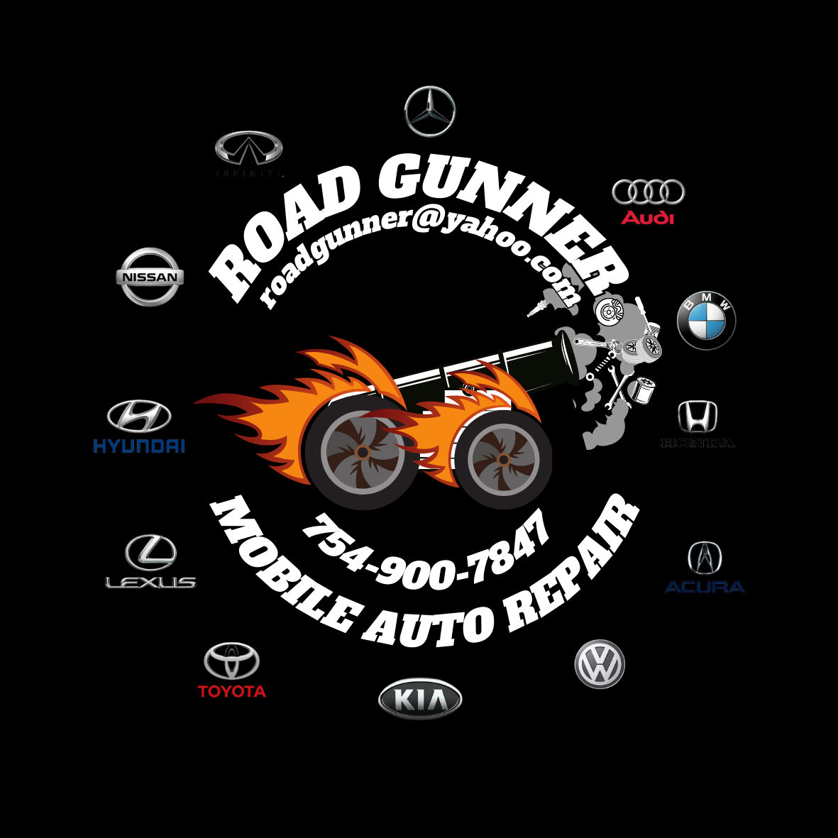 Road Gunner Mobile Auto Tech in North Lauderdale, FL