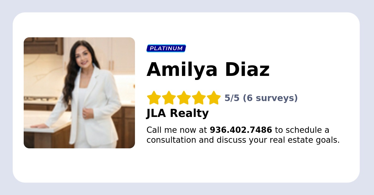 Amilya Diaz, REALTOR® — JLA Realty in Dayton, TX