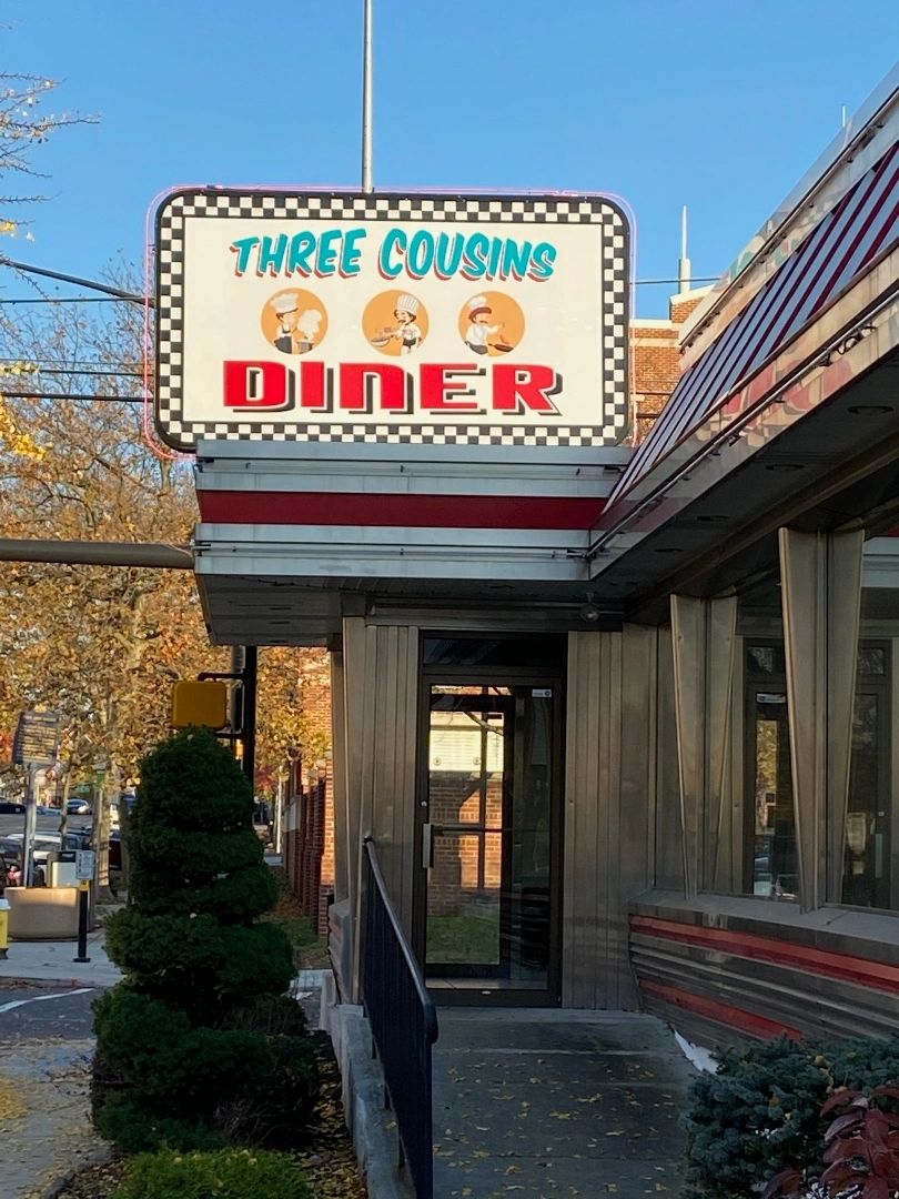 Three Cousins Diner in Pottstown, PA
