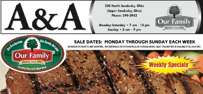 A & A Grocery Inc. in Upper Sandusky, OH