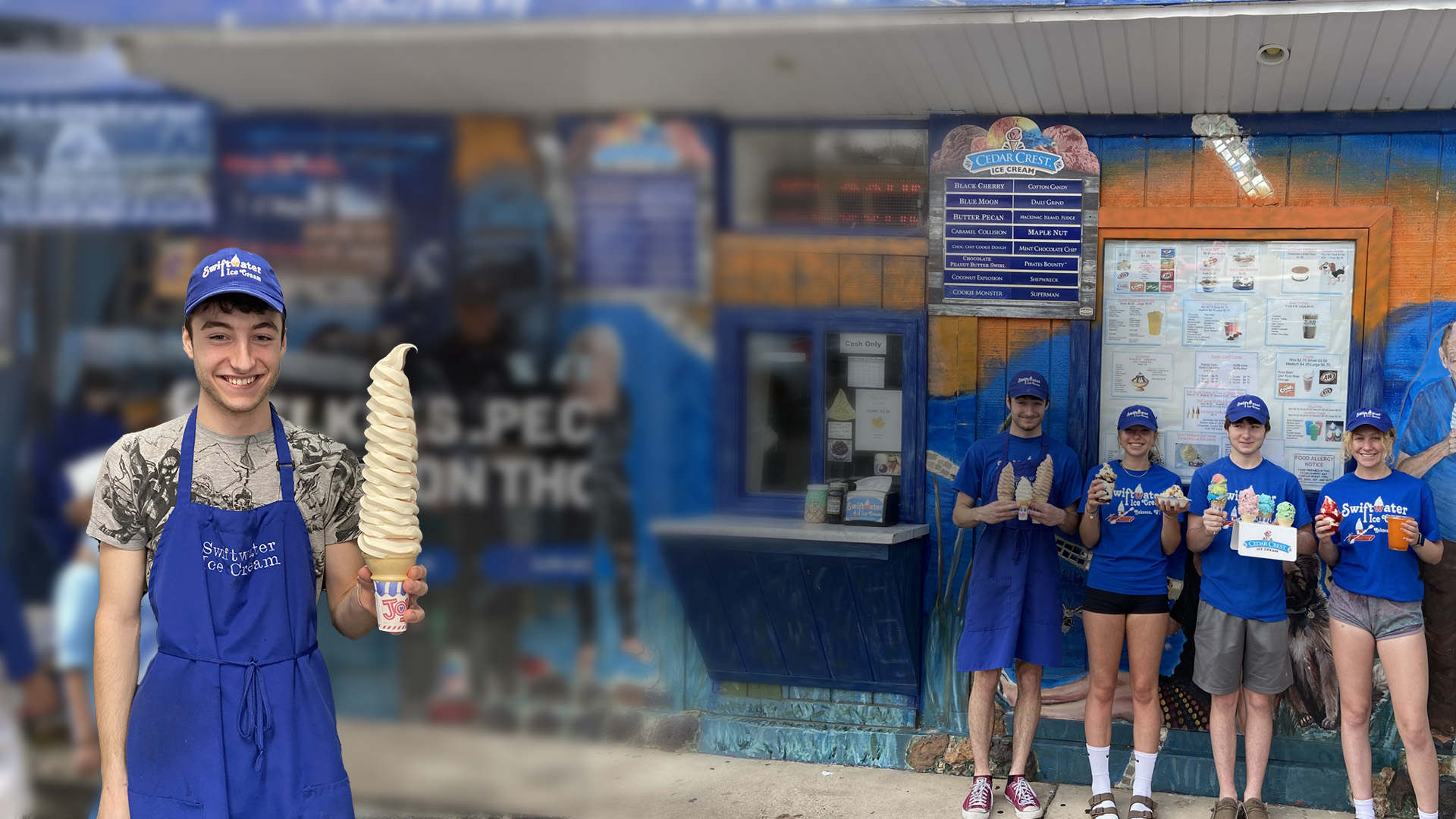 Swiftwater Ice Cream in Nekoosa, WI
