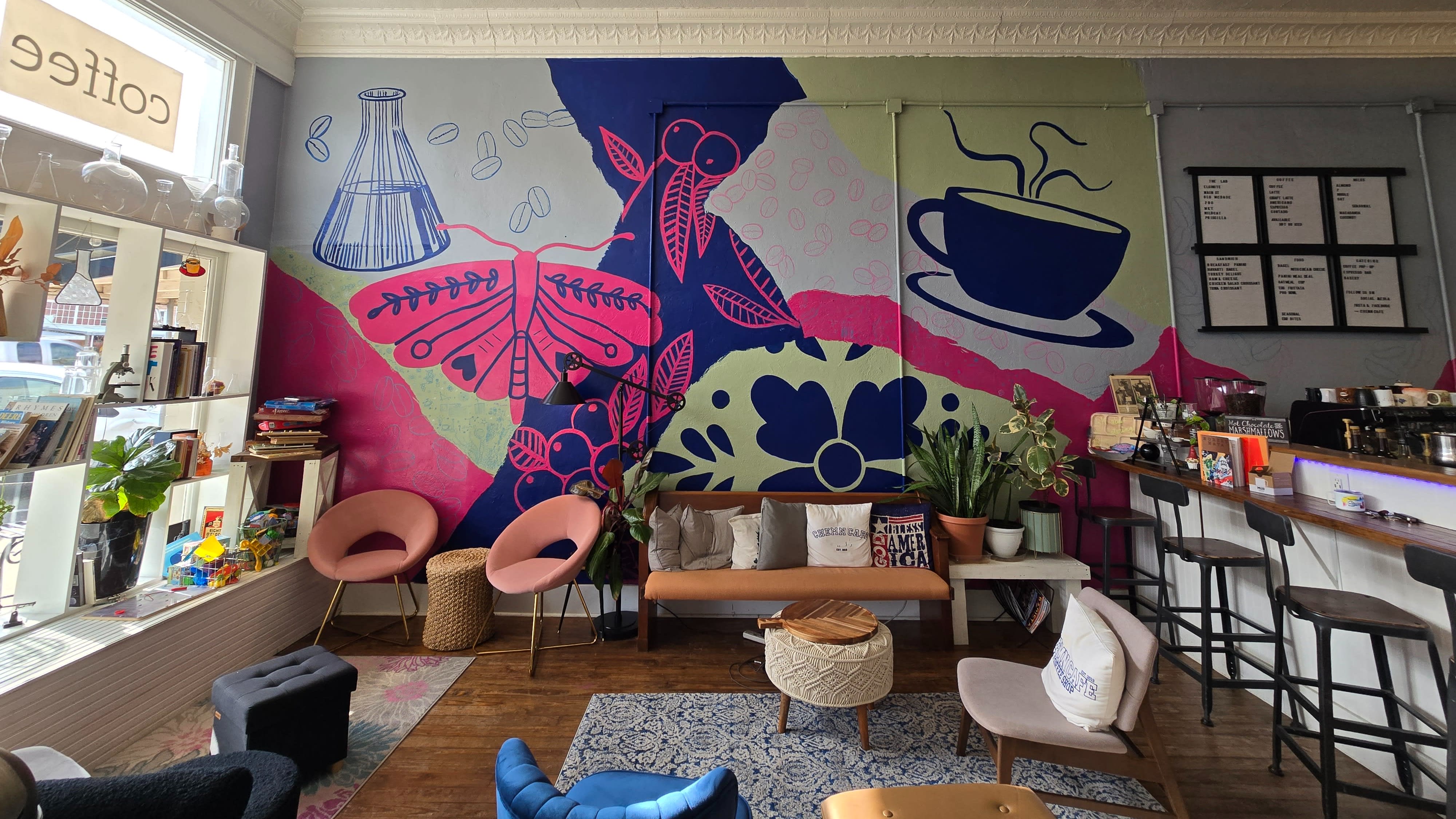 Chemn Cafe, a coffee shop in Elgin, TX