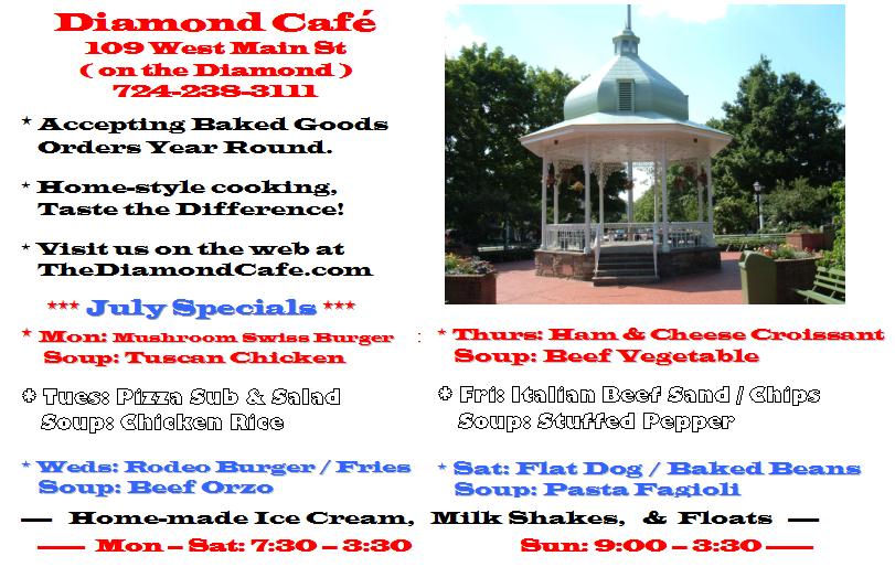 Diamond Cafe in Ligonier, PA