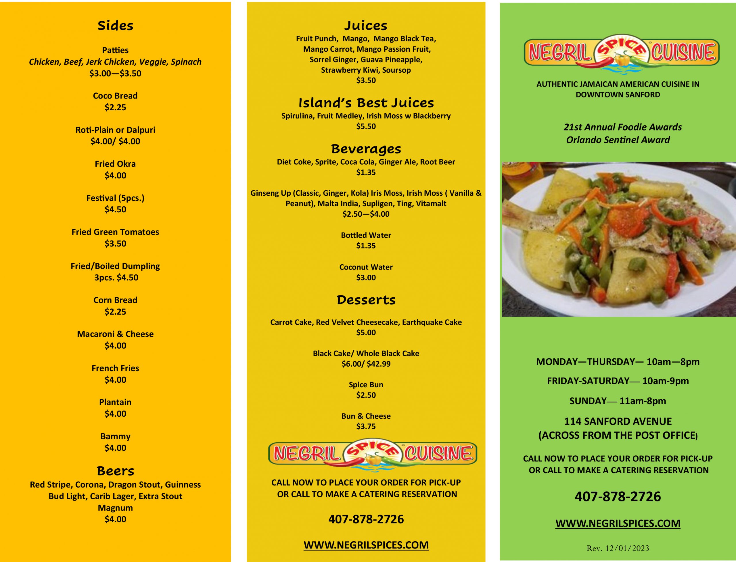Negril Spice - Jamaican American Cuisine in Sanford, FL (2)