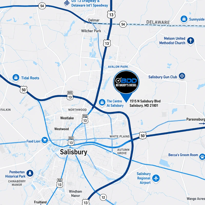 Bo Daddy's Diesel & Auto Repair in Delmar, MD