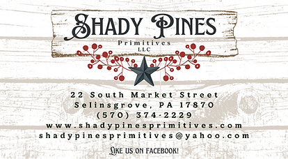 Shady Pines Primitives in Selinsgrove, PA