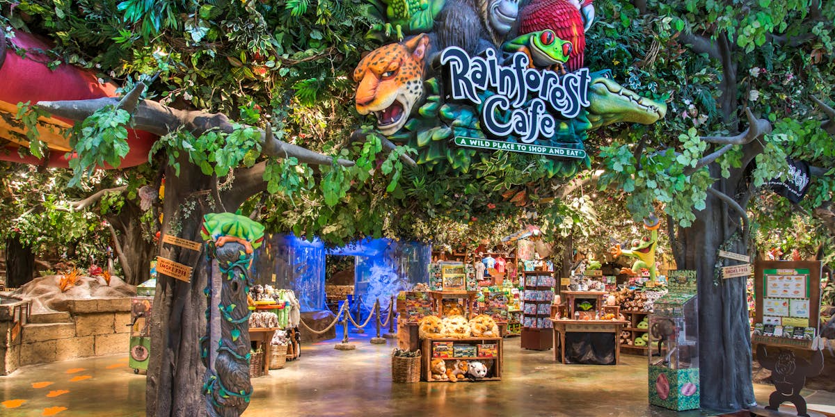 Rainforest Cafe in Ontario, CA