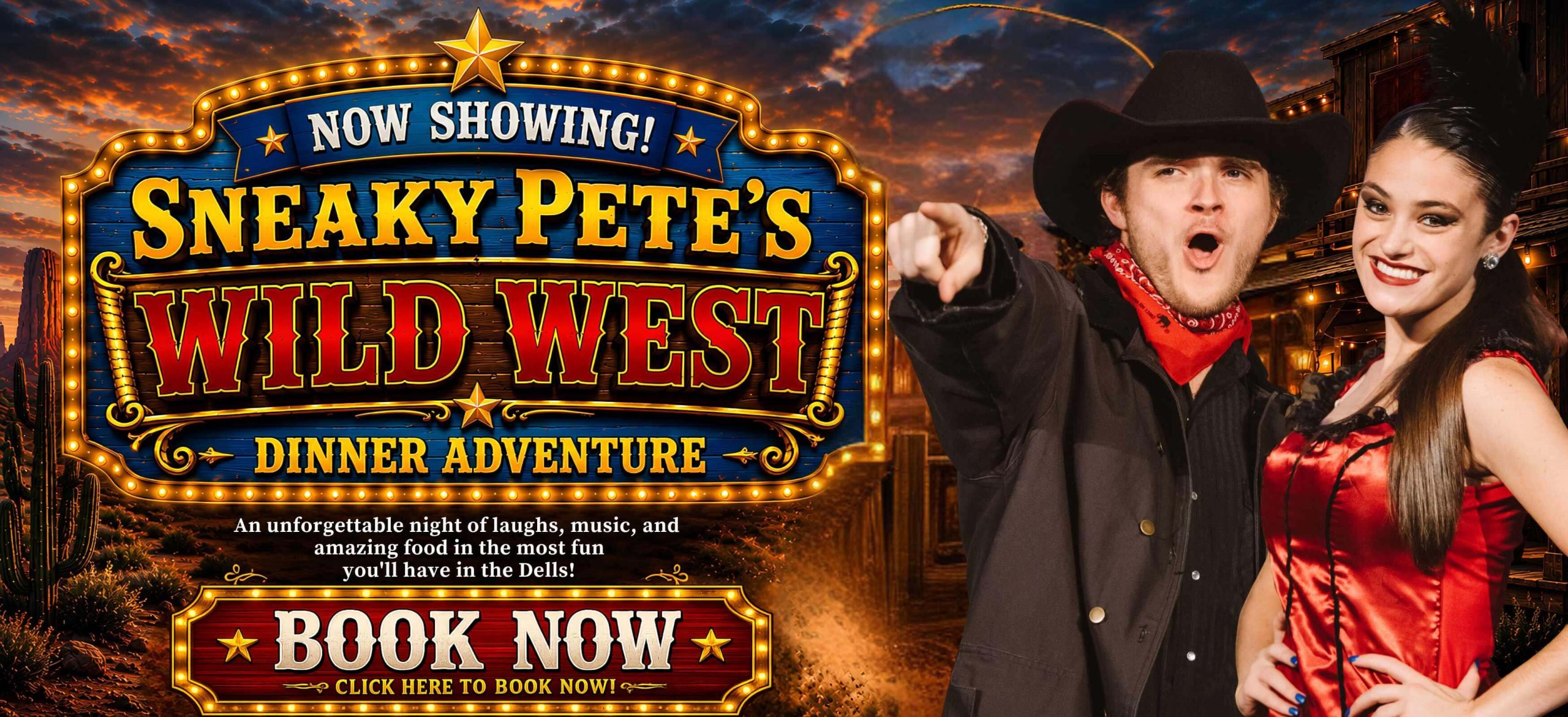 Sneaky Pete's Wild West Dinner Adventure in Wisconsin Dells, WI (2)