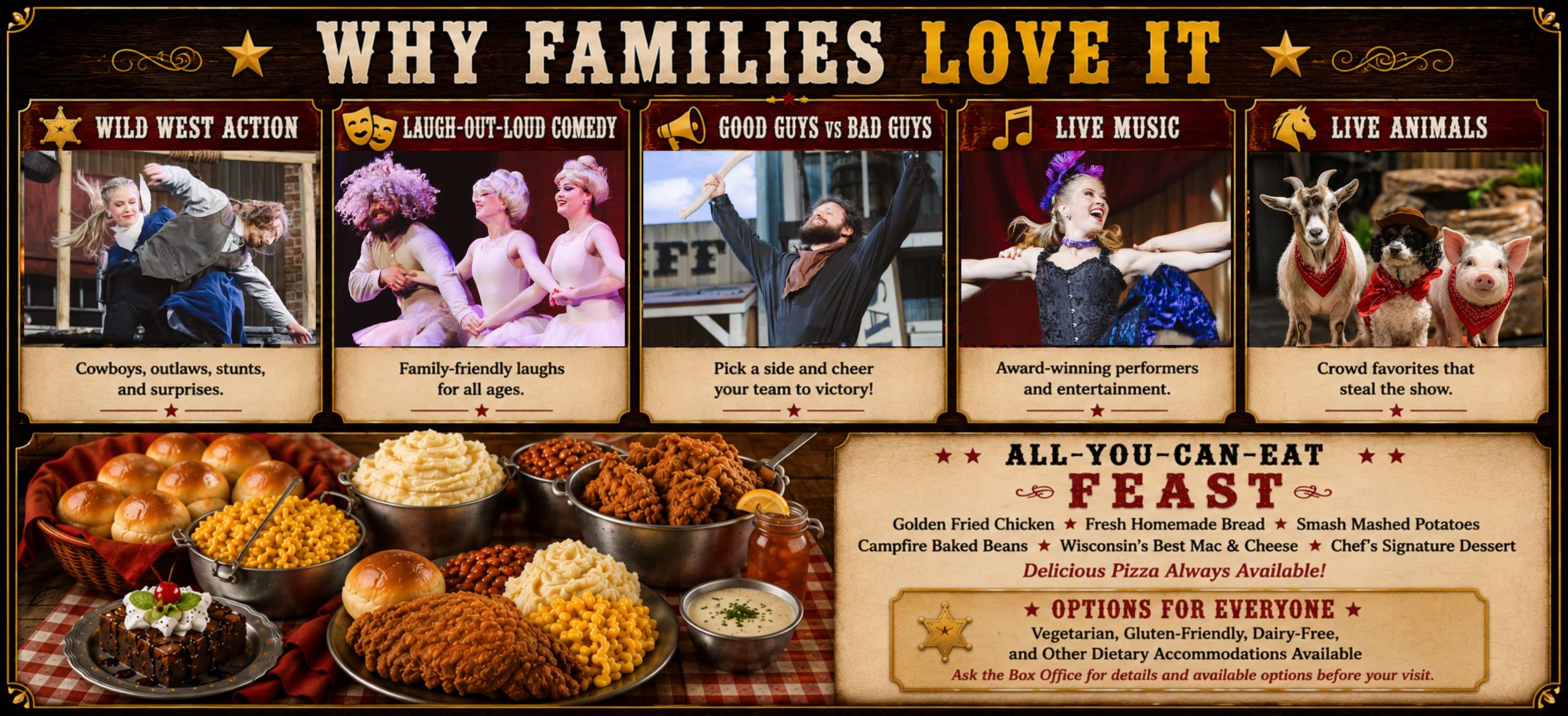 Sneaky Pete's Wild West Dinner Adventure in Wisconsin Dells, WI (3)