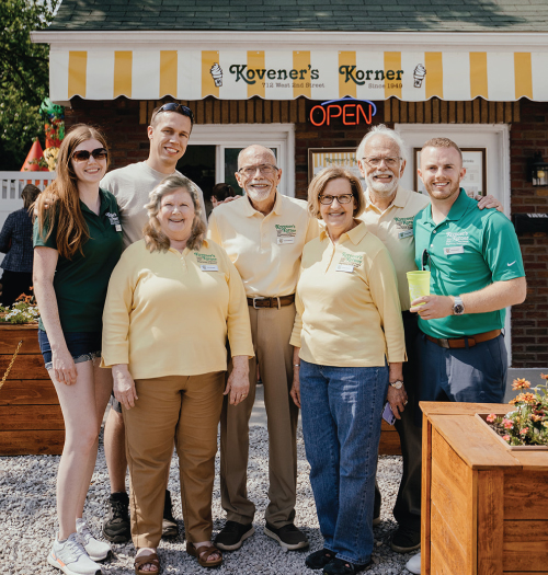 Kovener's Korner Ice Cream in Seymour, IN