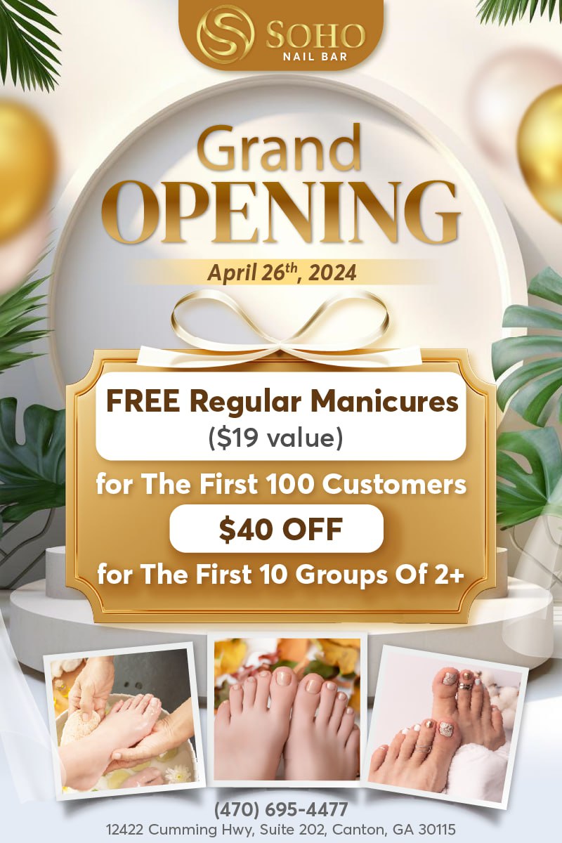 Soho Nail Bar Free Home in Canton, GA (3)