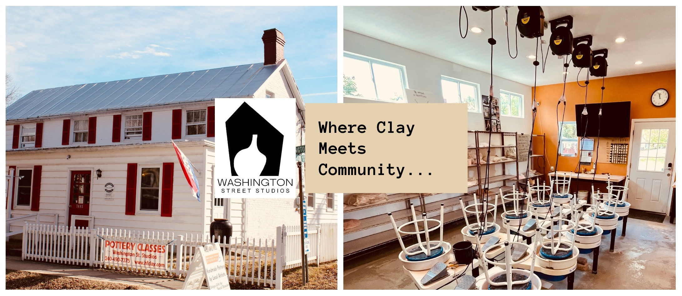 Washington Street Studios and Front Porch Gallery in Bolivar, WV