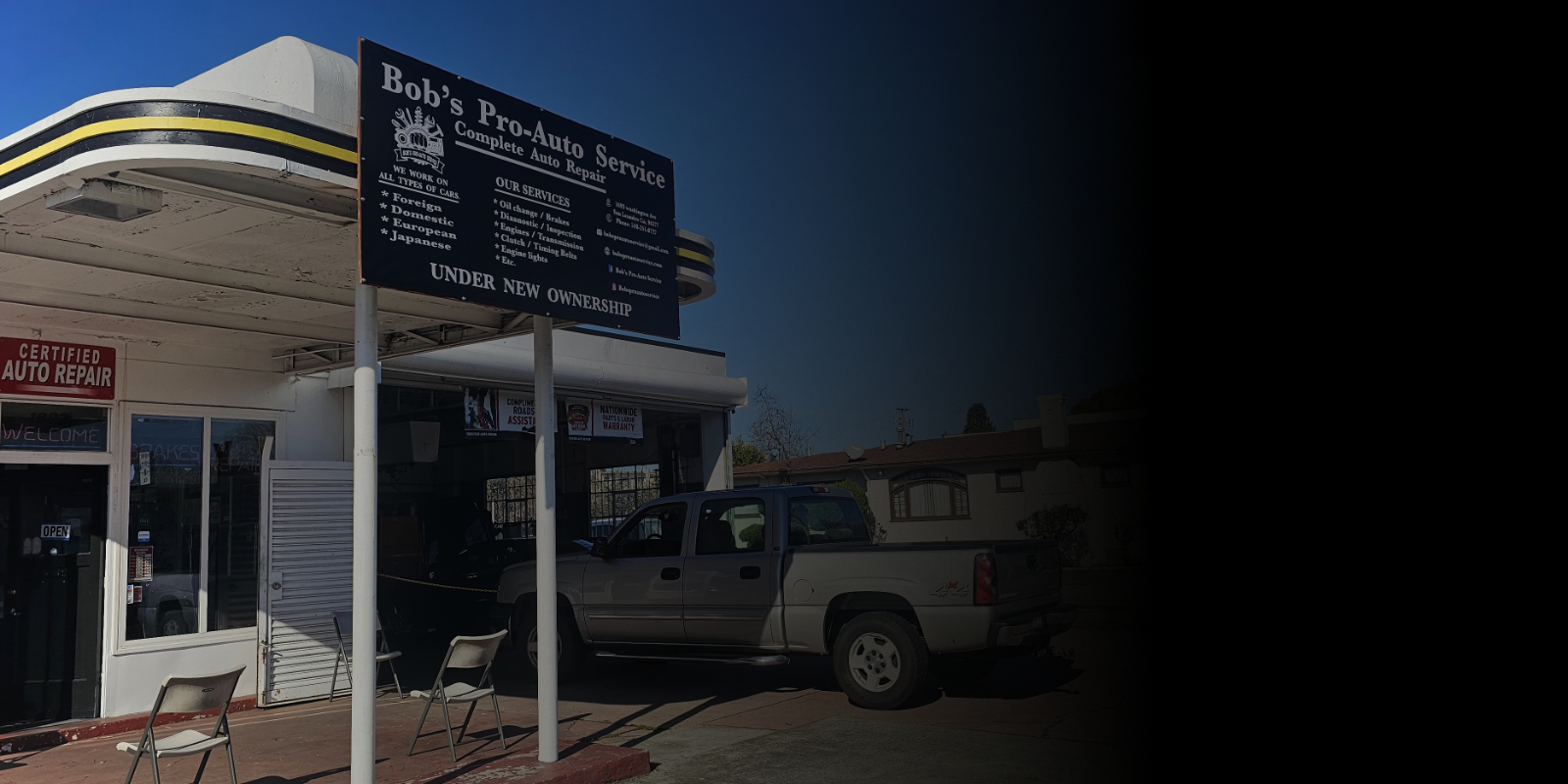 BOB'S PRO-AUTO SERVICE LLC in San Leandro, CA