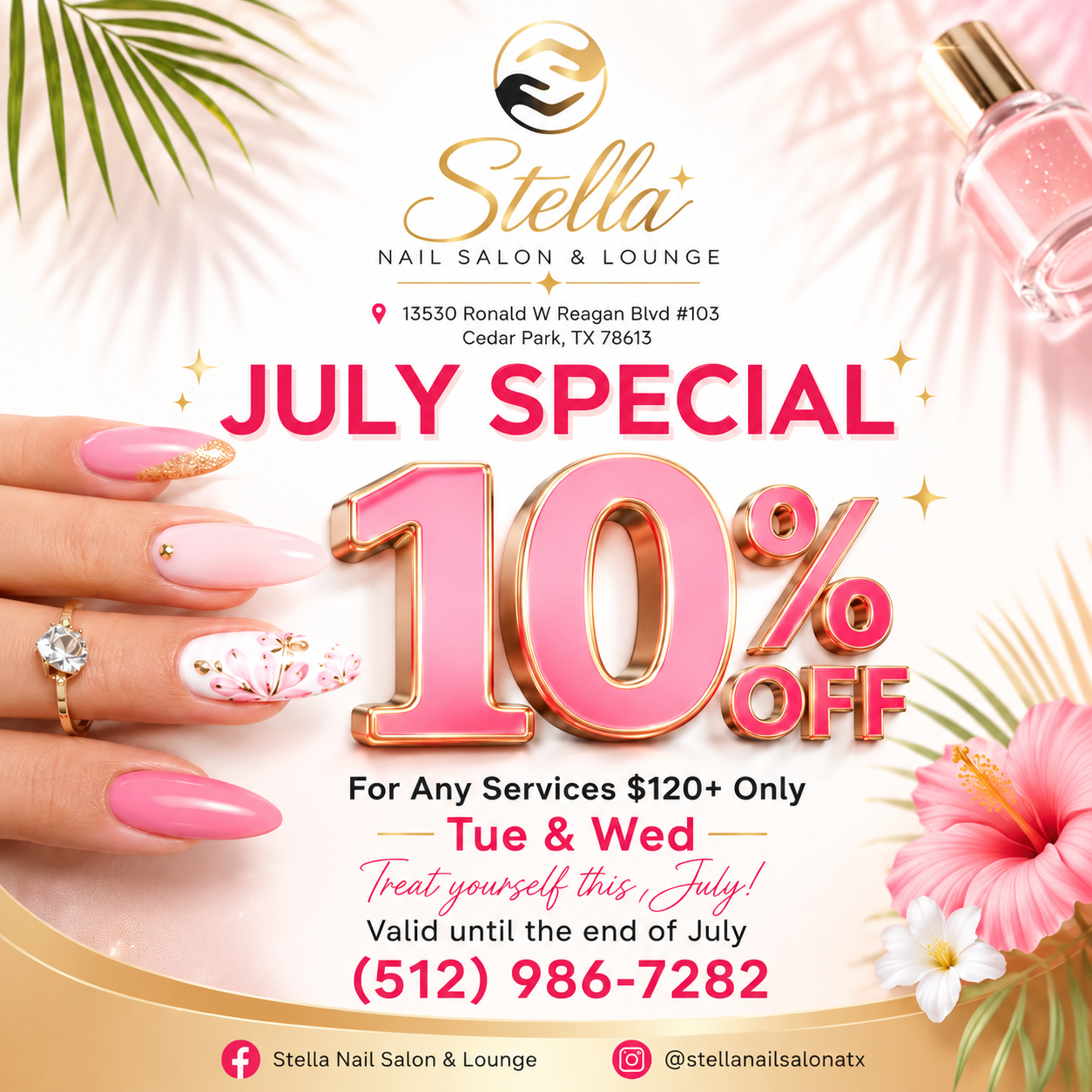 Stella Nail Salon & Lounge in Cedar Park, TX