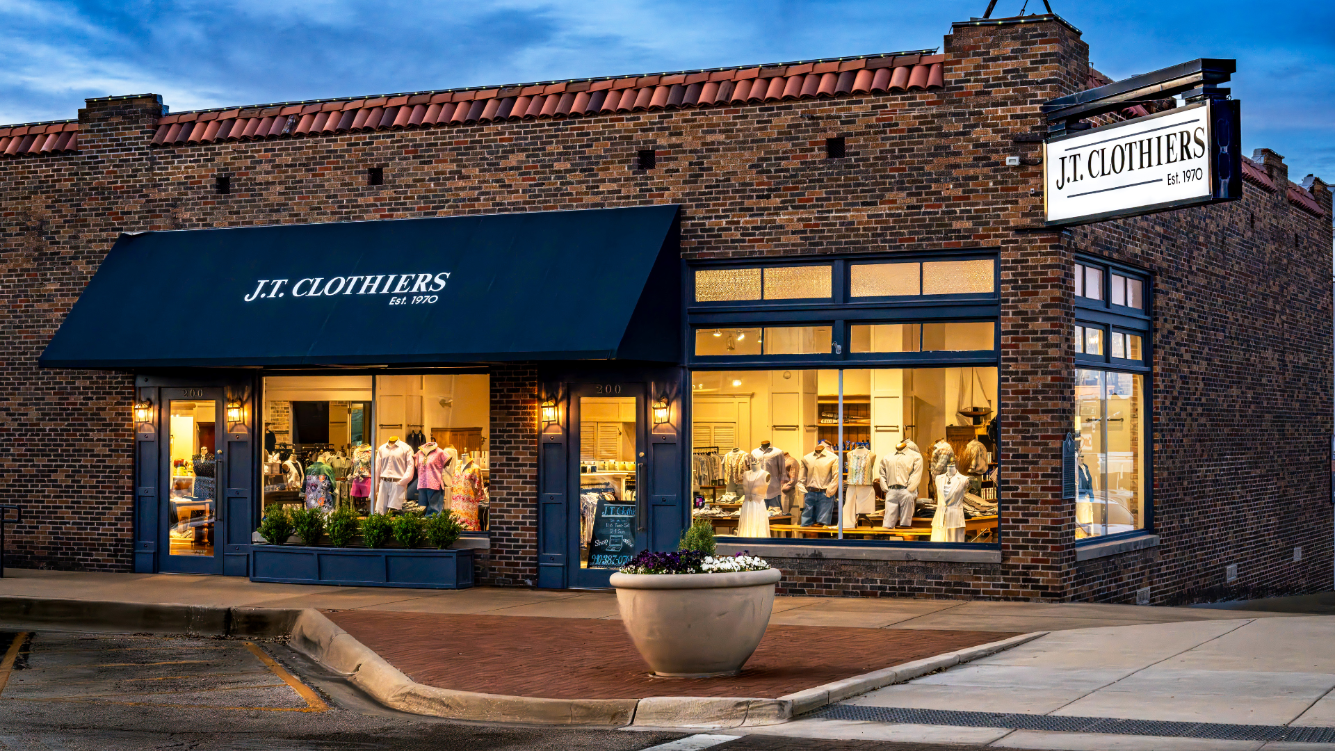 JT Clothiers in Denton, TX