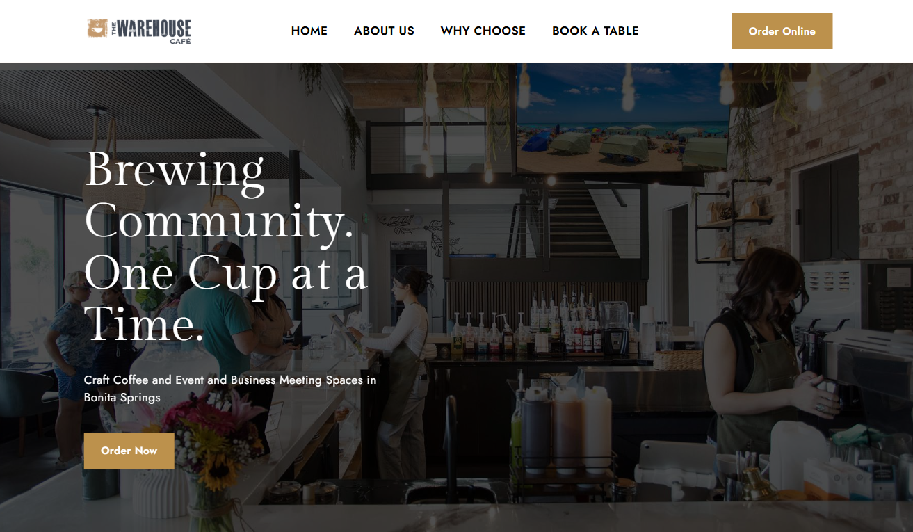 The Warehouse Cafe in Bonita Springs, FL