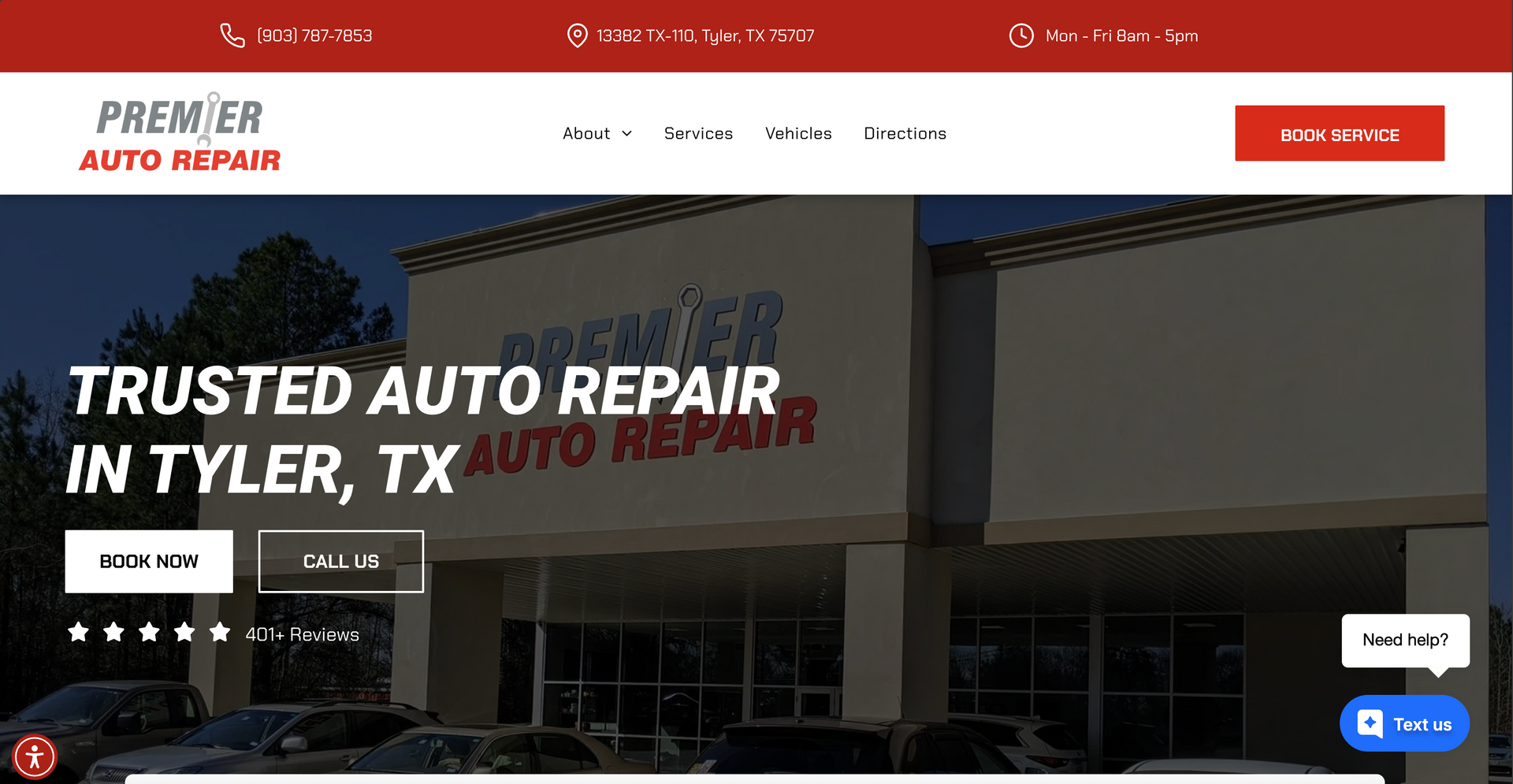 Premier Auto Repair in Tyler, TX