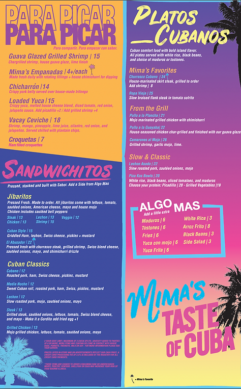 Mima's Taste Of Cuba in Chicago, IL