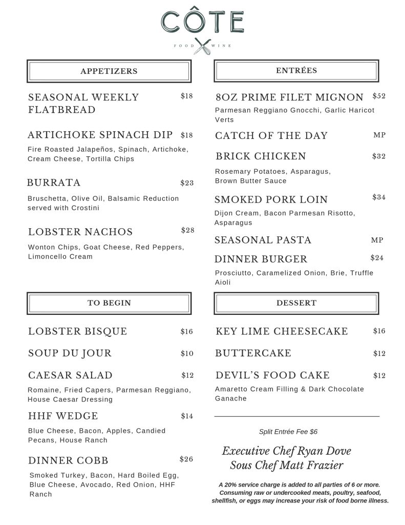 Côte Restaurant in Arp, TX (2)
