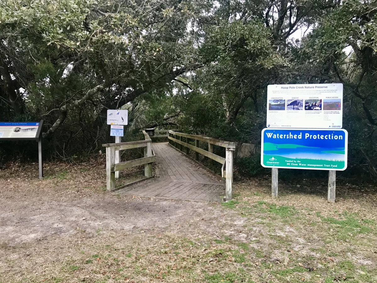 Hoop Pole Creek Nature Trail in Atlantic Beach, NC (3)
