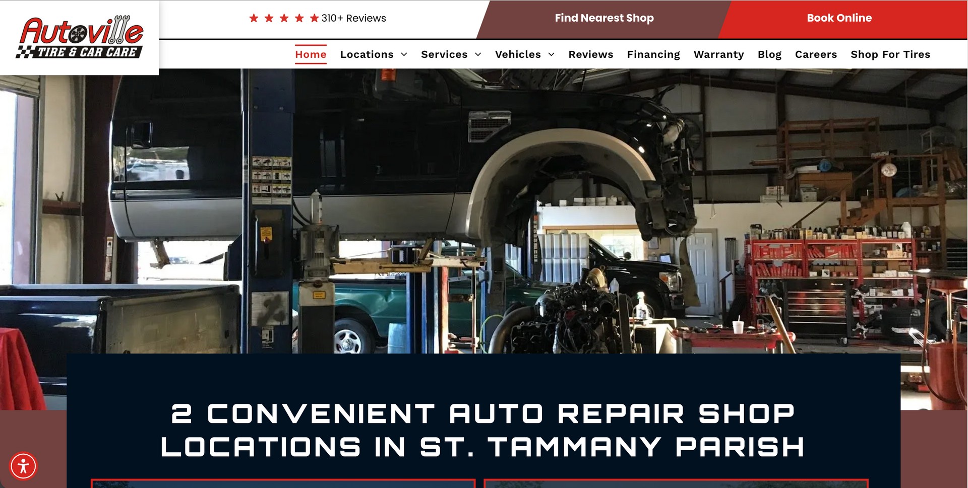 Autoville Tire & Car care in Mandeville, LA