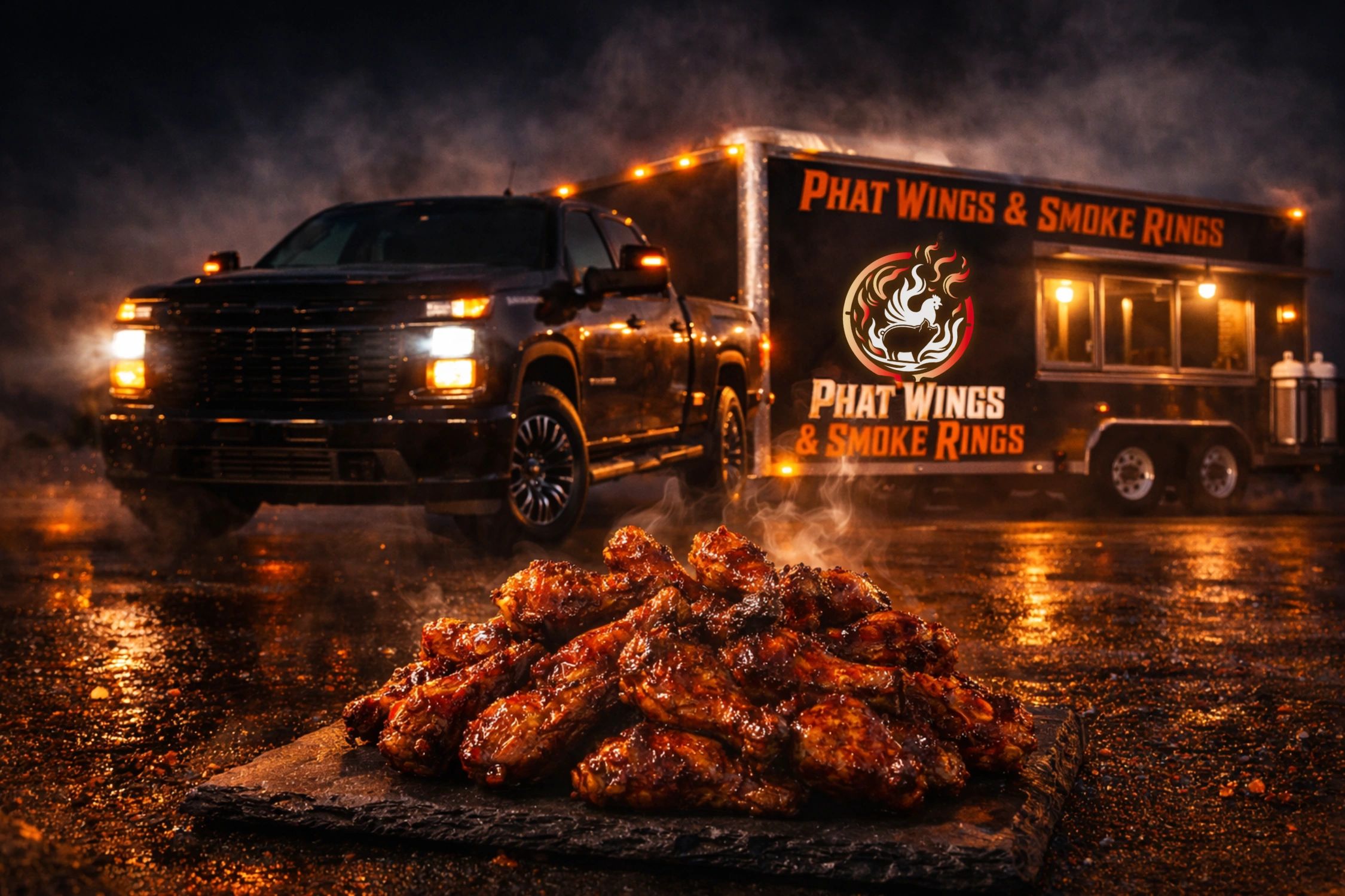 Phat Wings and Smoke Rings in Mesquite, TX