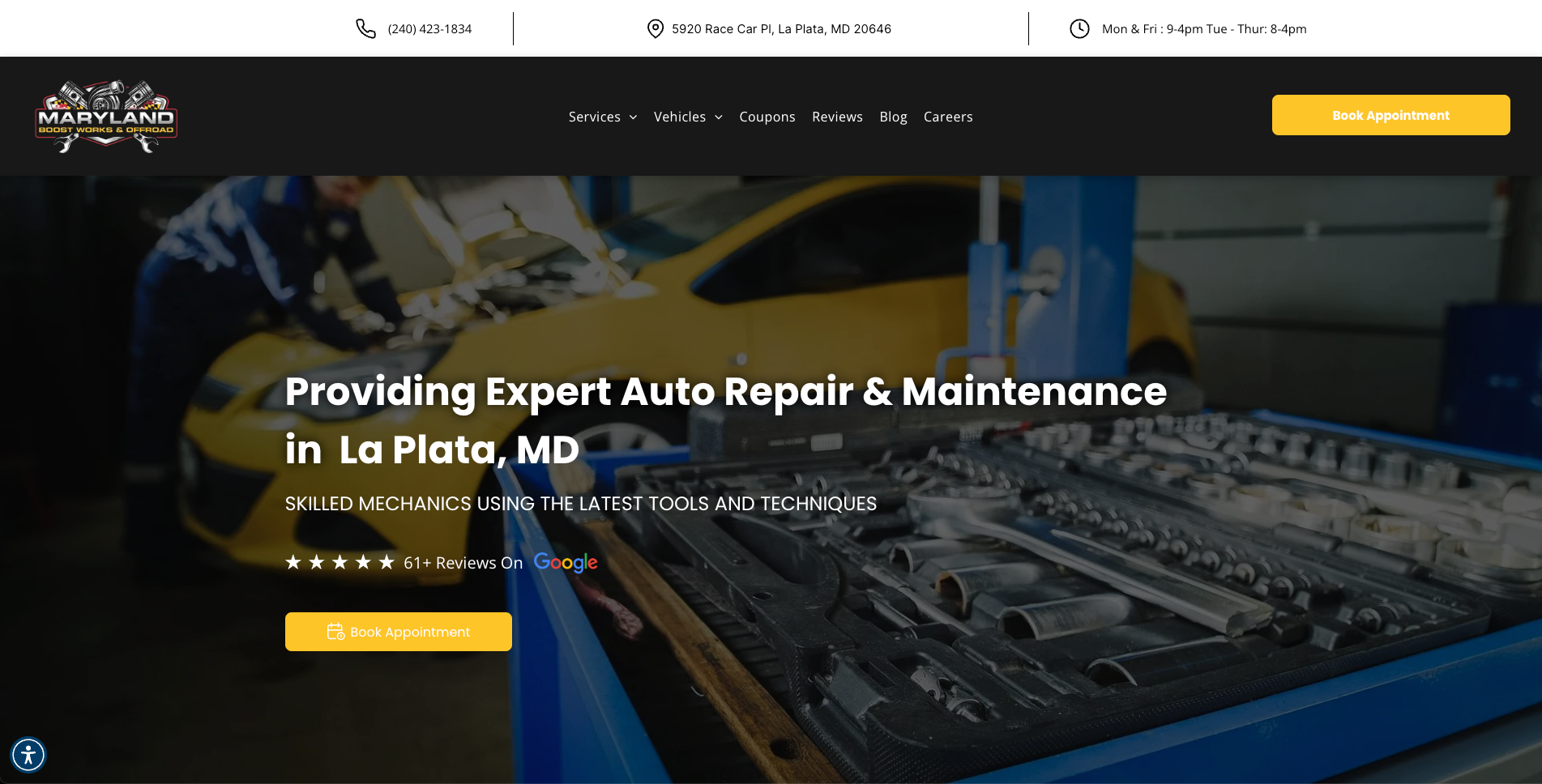 Maryland Boost Works & Offroad in La Plata, MD
