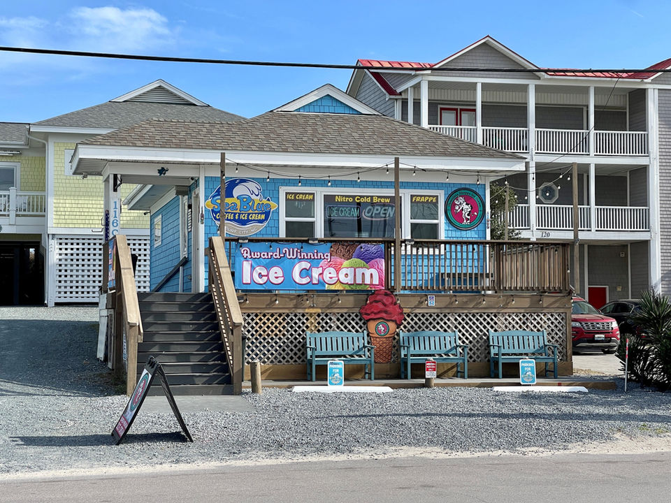 Sea Blue Coffee & Ice Cream in Surf City, NC