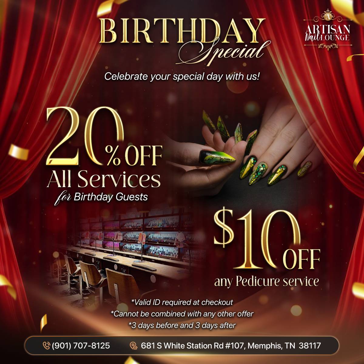 Artisan Nail Lounge in Memphis, TN (5)