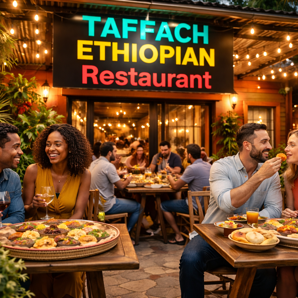 Taffach Ethiopian Restaurant in Davis, CA (2)