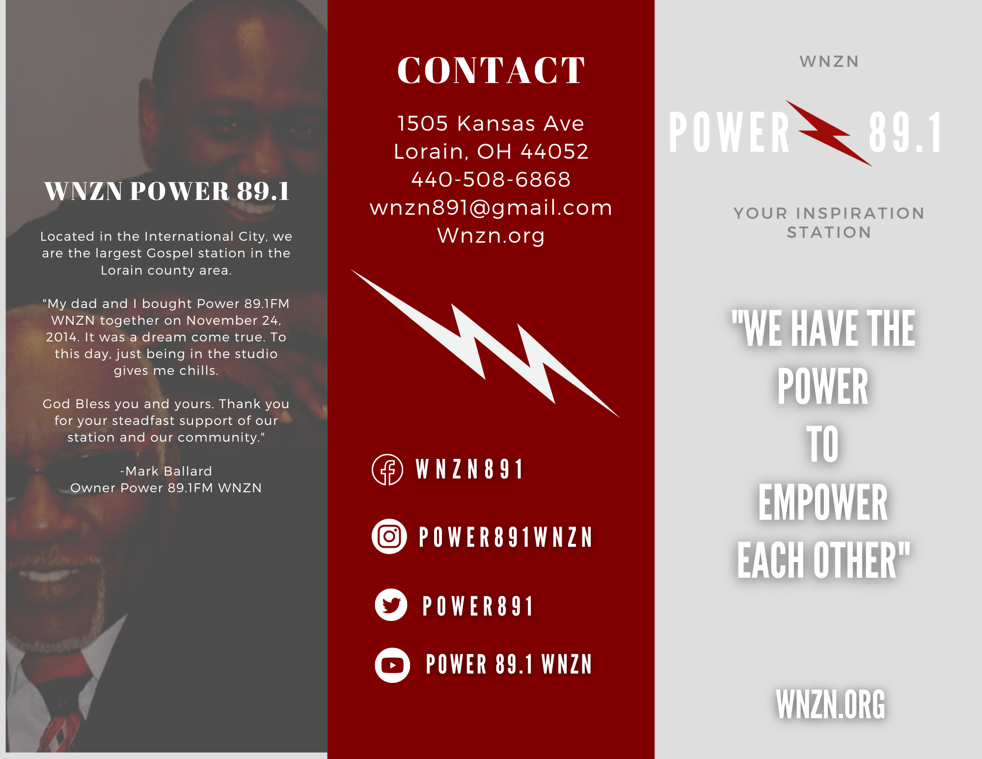 WNZN Power 89.1 FM in Lorain, OH (2)
