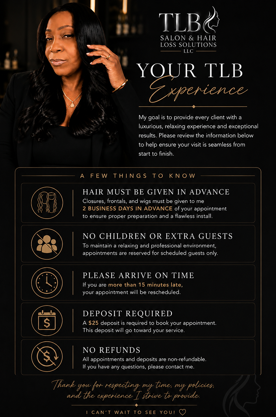 TLB Salon & Hair Loss Solutions LLC in Farmville, VA
