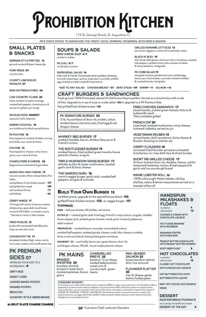 Prohibition Kitchen in St. Augustine, FL (4)
