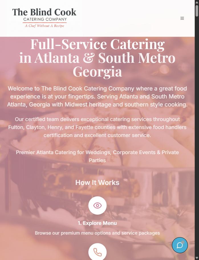 The Blind Cook Catering Company in Atlanta, GA