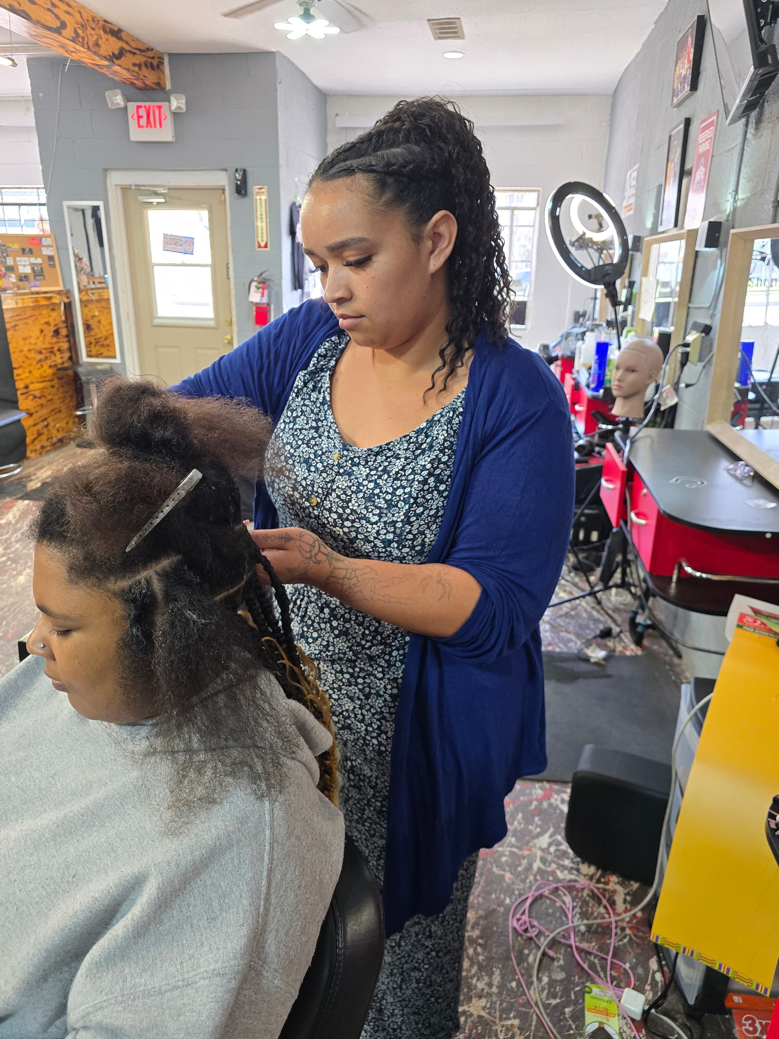 Campbell's barbershop in Muncie, IN