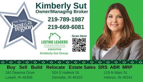 Kimberly Sut Real Estate Group | Listing Leaders Executive in Hebron, IN (4)