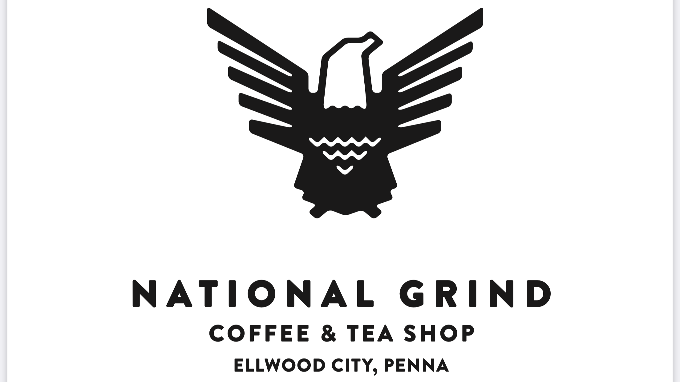 National Grind Coffee & Tea Shop in Ellwood City, PA