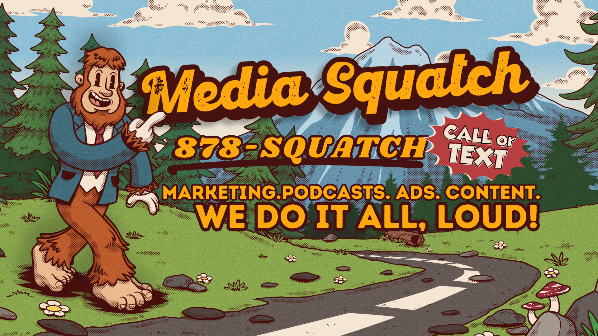 Media Squatch in Bedford, VA