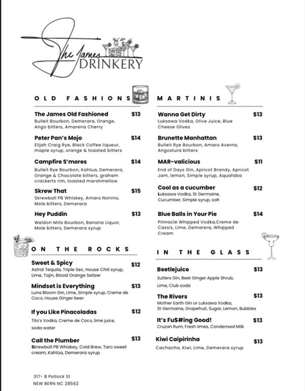 The James Drinkery in New Bern, NC (6)