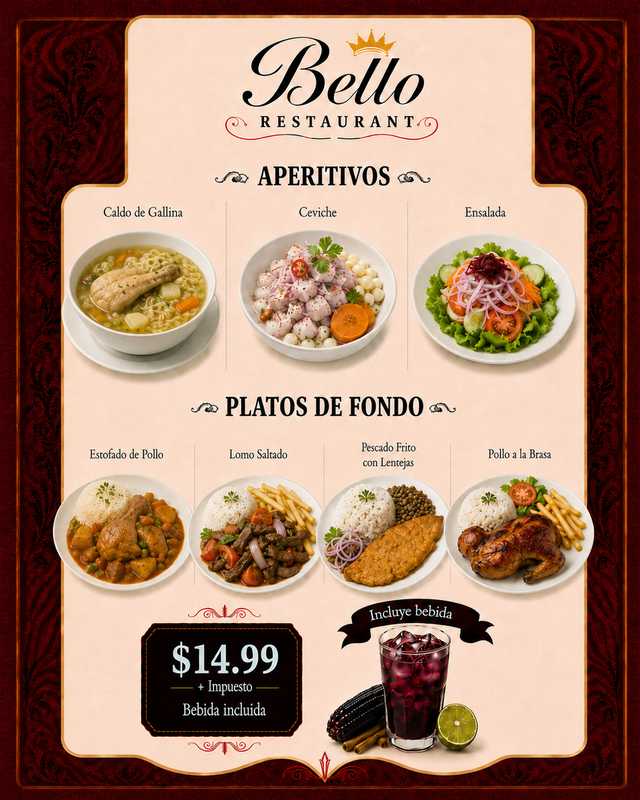 Bello Restaurant (Peruvian) in Moonachie, NJ (3)