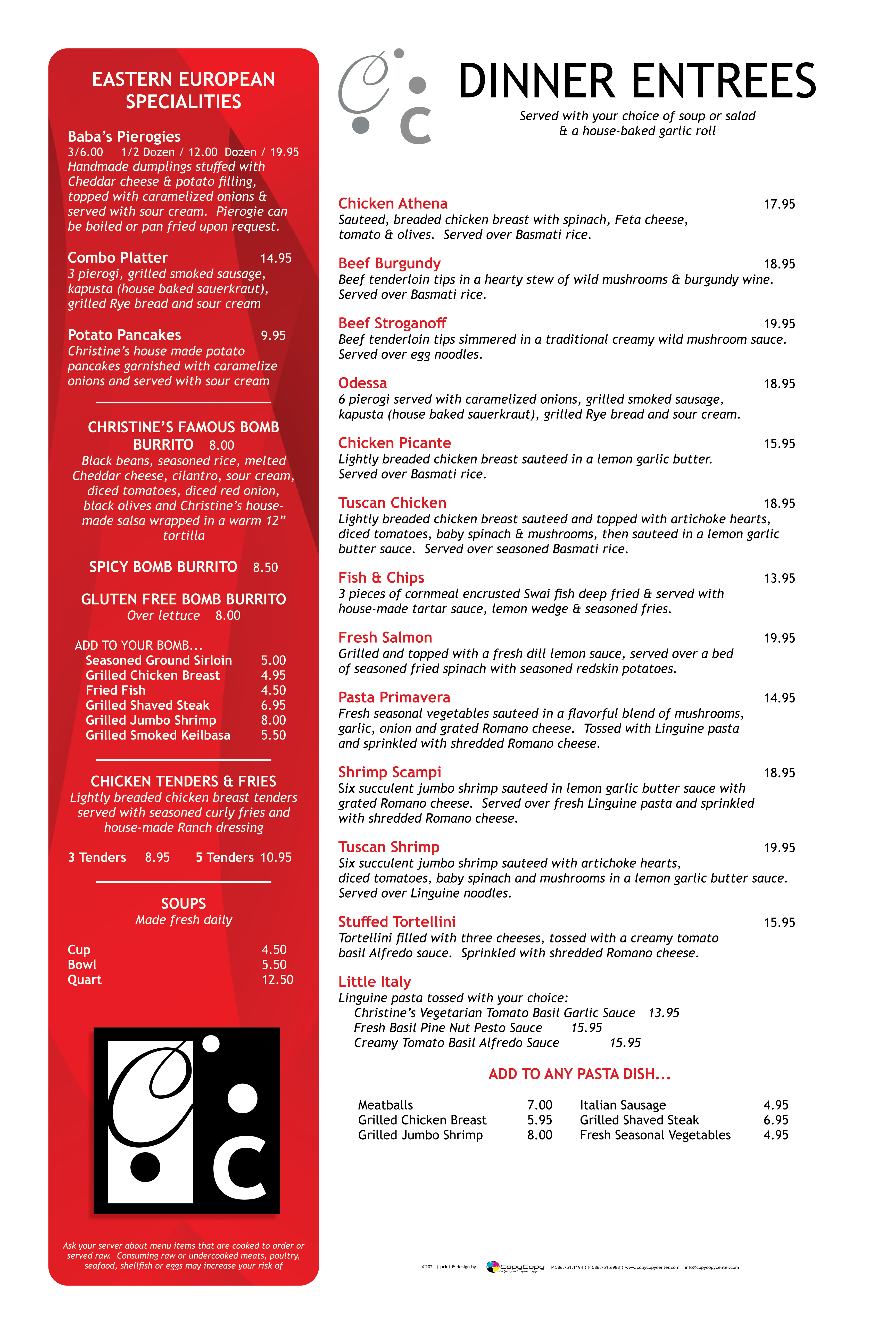 Christine's Cuisine in Ferndale, MI