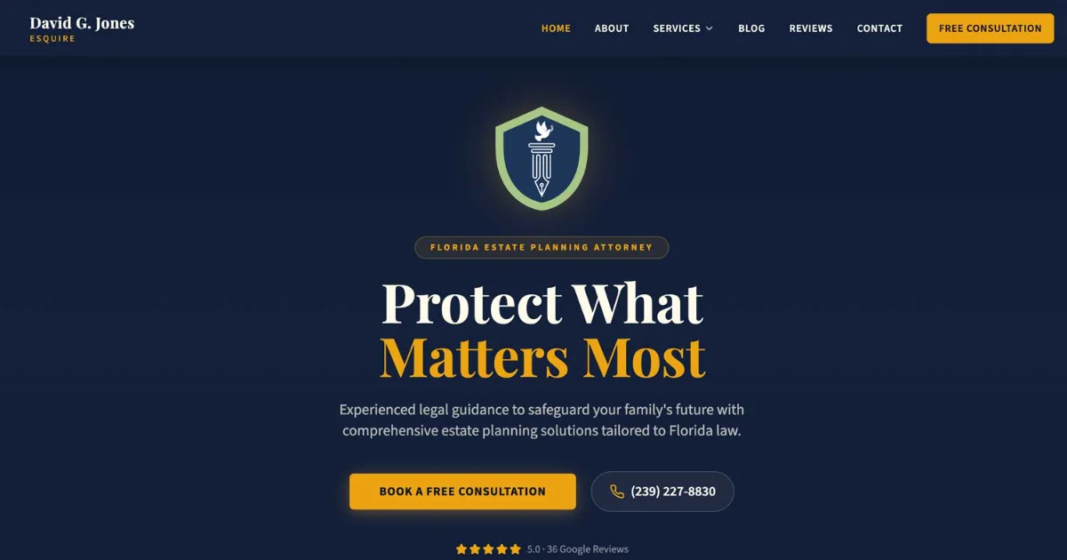 Florida Estate Planning Attorney, PLLC in Fort Myers, FL