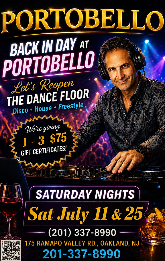 Portobello in Oakland, NJ
