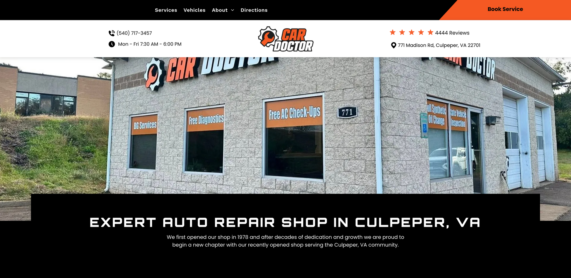Car Doctor in Culpeper, VA
