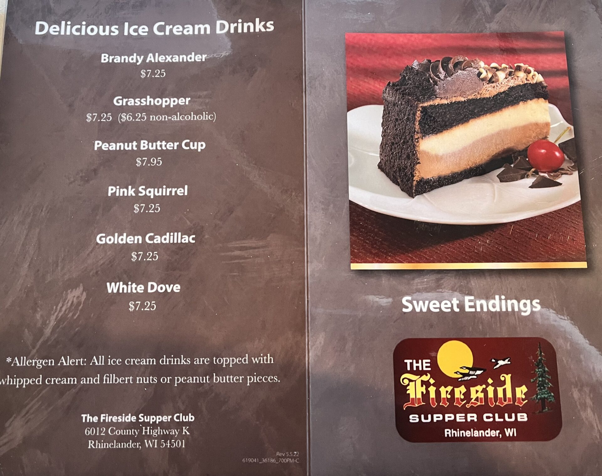 Fireside Supper Club in Rhinelander, WI (2)