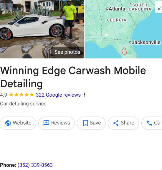Winning Edge Carwash Mobile Detailing in Surrency, GA (2)