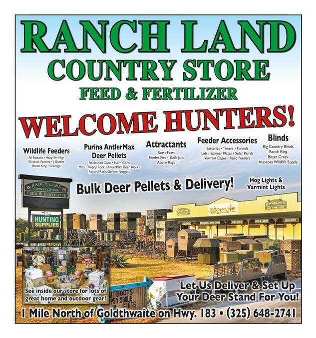 Ranch Land Feed & Fertilizer in Goldthwaite, TX