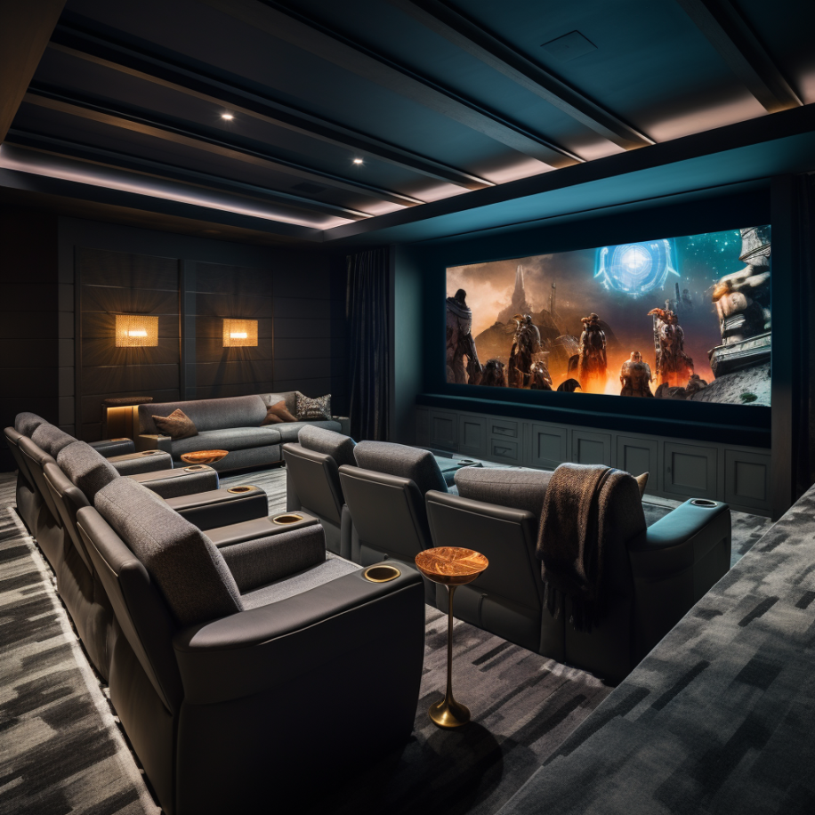 Home Theater by Dave in Bellaire, TX (2)